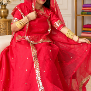 Pashmina Fabric Suit with Doriya Odhni and Aari Magji – Panavi Paridhan